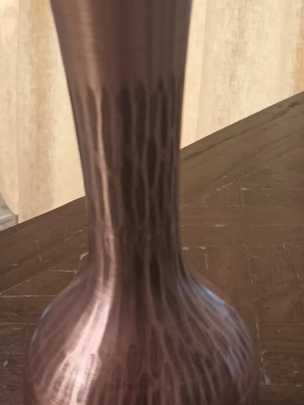 Copper Bud Vase 8.5
